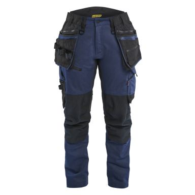 Blåkläder 717011498699C32 Arbetsbyxa marinblå/svart