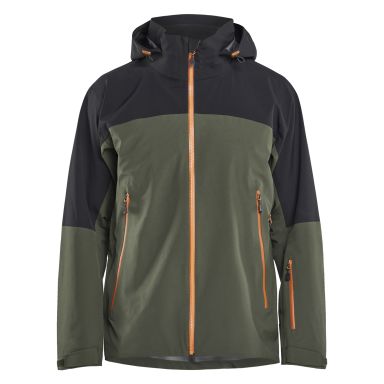 Blåkläder 498019164240XS Skalljakke grønn/rust