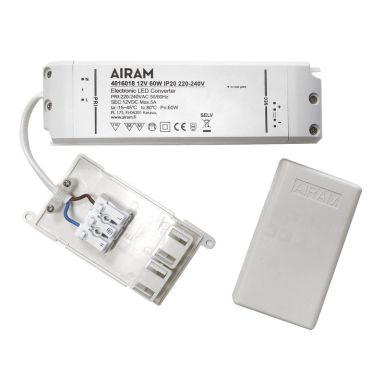 Airam A0LEAB Muuntaja tasajännitelähde, 12 V, 60W, IP20