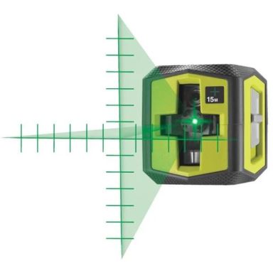 Ryobi RBCLLG2 Korslaser grön, med batterier