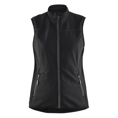 Blåkläder 385125169998XS Softshell-liivi musta/harmaa