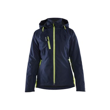 Blåkläder 497219778633XS Talvitakki musta/keltainen