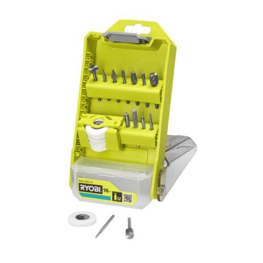 Ryobi RAR100K-16 Tillbehörssats 16 delar