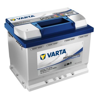 VARTA Professional Dual Purpose EFB LED60 Fritidsbatteri 12V, 60 Ah