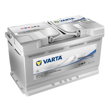 VARTA Professional Dual Purpose AGM LA80 Fritidsbatteri 12V, 80 Ah