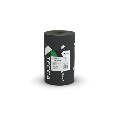 TECCA Remsa YEP 2500 Underlagspapp i remsor, 0,25 x 10 m