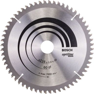 Bosch 2608640433 Optiline Wood Sahanterä 60T
