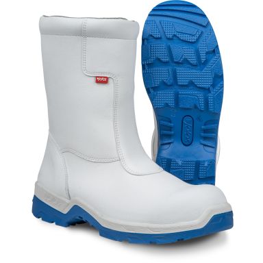 Jalas Clean 1440 Verne støvel hvit/blå, S2, ESD