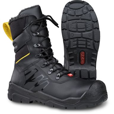 Jalas Gran Premio 2808 Ice Track 2 Skyddskänga svart, fodrad, S3S