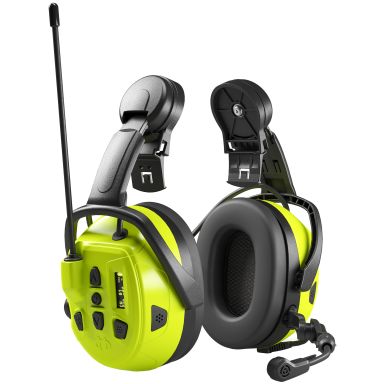 Hellberg Local 2 Hörselskydd Bluetooth & mobilapplikation, hjälmfäste