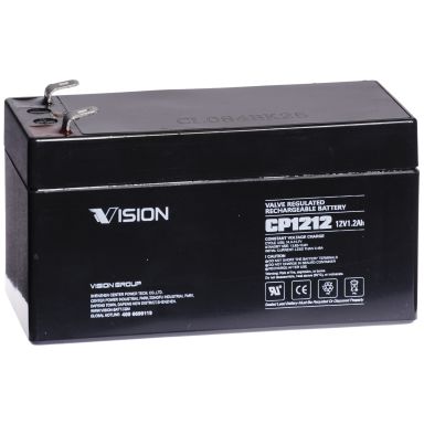 Vision CP1212 Batteri 12V 1.2 Ah