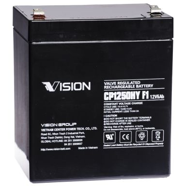 Vision CP1250 Batteri 12V 5 Ah