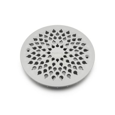 Purus Drop Lattiakaivon kansi 150 mm, drop-kuvio, harmaa
