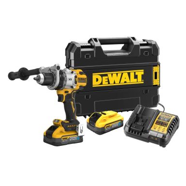 Dewalt DCD1007H2T-QW Skruvdragare med batteri och laddare