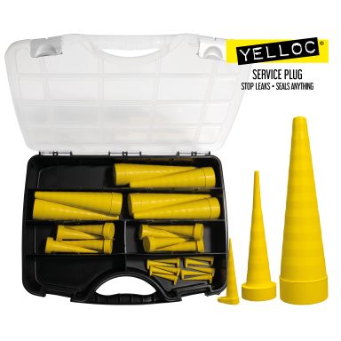 Yelloc Servicebox Serviceline Micro STD XL Huoltotulppasarja 24 osaa, 1-42 mm