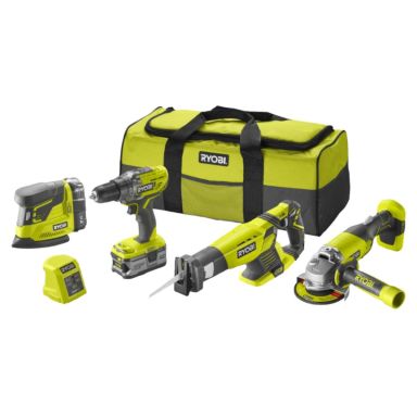 Ryobi R18CK4E-242S Verktygspaket