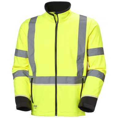 Helly Hansen Workwear 74055_369 Softshell-huomiotakki keltainen