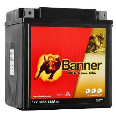 Banner Bike Bull GEL GEL53001 Startbatteri 12V, 30 Ah