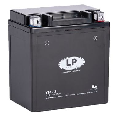 LP Batteries LPYB10-3 Startbatteri 12V, 10 Ah