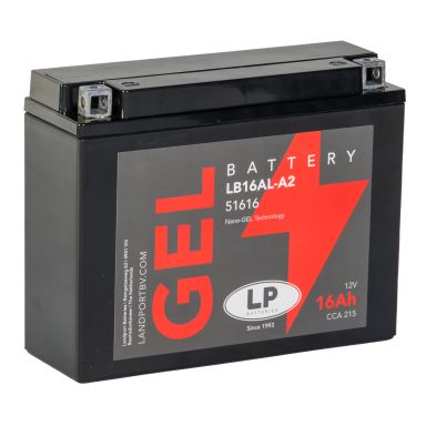 LP Batteries LPGB16AL-A2 Startbatteri 12V, 16 Ah