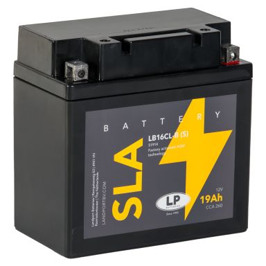 LP Batteries LPYB16CL-B Startbatteri 12V, 19 Ah