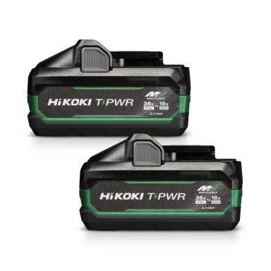 HiKOKI 2XBSL3640MVT Batteripakke 4,0 Ah, 8,0 Ah