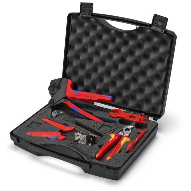 Knipex 97 91 04 V01 Verktygssats för solpaneler, 7 delar