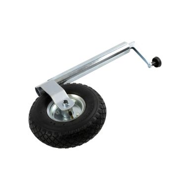 CJ 547236 Stödhjul i luftgummi, med metallfälg, 150/90 kg