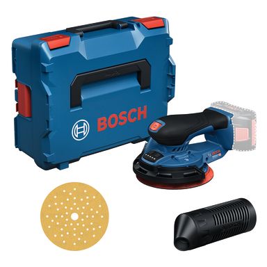 Bosch GEX 18V-150-3 Ekcentralsliber uden batteri og oplader