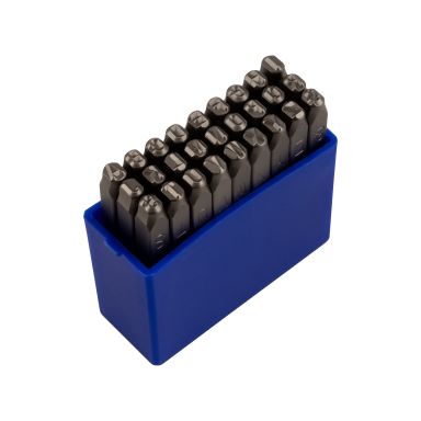 PELA 549852 Bokstavsstans 4 mm, 27-pack