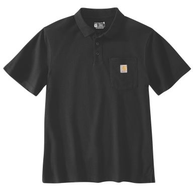 Carhartt 106685BLK Piquetrøye svart