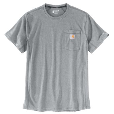 Carhartt 106652HGY T-shirt gråmelerad