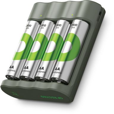 GP Batteries Recyko Everyday B441 Batteriladdare NiMH, 4xAA/AAA