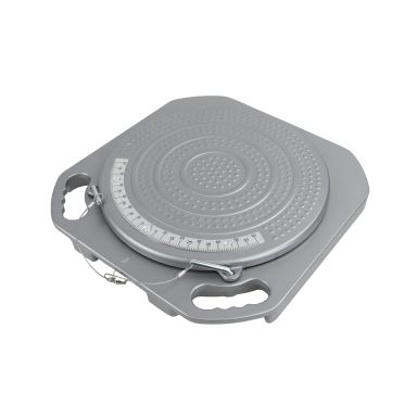 PELA 554188 Vridplatta aluminiumlegering, 2 st