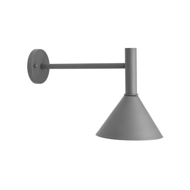 PR Home Tripp 123207 Vägglampa 230 V, IP44, grå, 50 cm