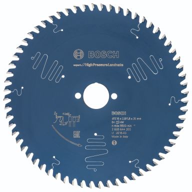 Bosch Expert High Pressure Laminate Cirkelsågklinga 64T, 216 mm