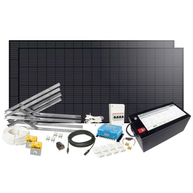Sunwind Basic 202745 Solcellepakke 400W, 300Ah, lithium