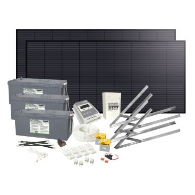Sunwind Basic 202370 Solcellepakke 400W, 780Ah, AGM