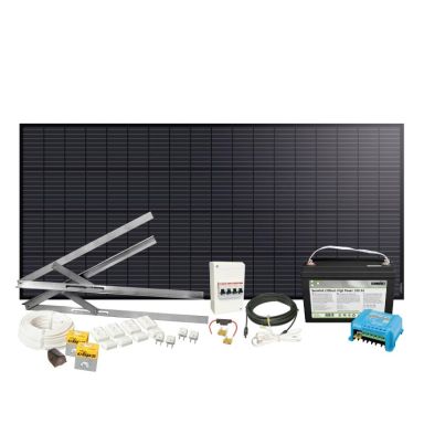 Sunwind Basic 202715 Solcellepakke 200W, 100Ah, lithium