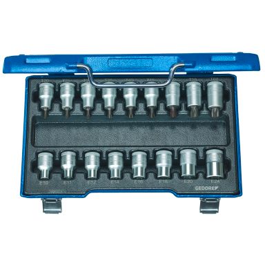 Gedore G6129520 Torxhylssats 1/2"