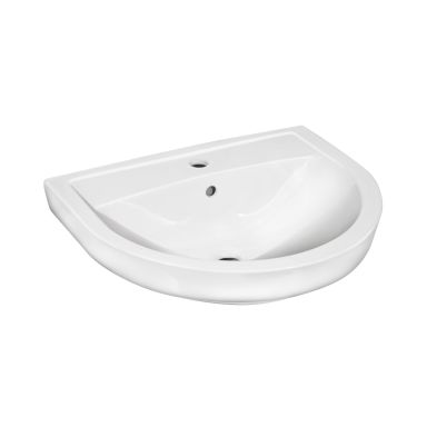Gustavsberg Nordic 3 Vaskeservant Bolt/konsoll, hvit