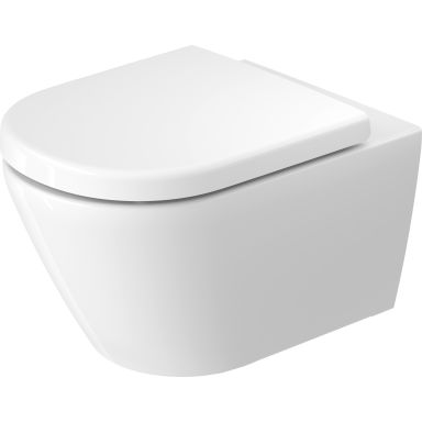 Duravit D-Code WC-skål spolkantslös, vit, utan sits