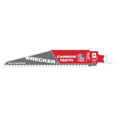 Milwaukee TCT WRECKER Tigersavblad 6T, 5-pak