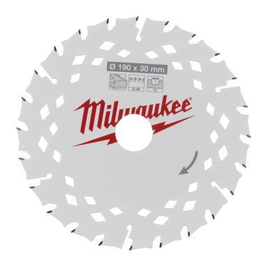 Milwaukee 4932498976 Cirkelsavklinge 190 x 30, 24T