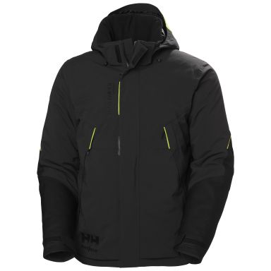 Helly Hansen Workwear Magni Evolution 71303_990 Talvitakki musta/lime