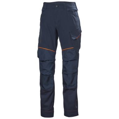 Helly Hansen Workwear Chelsea Evolution BRZ 77556_590 Arbeidsbukse marineblå/oransje, connect