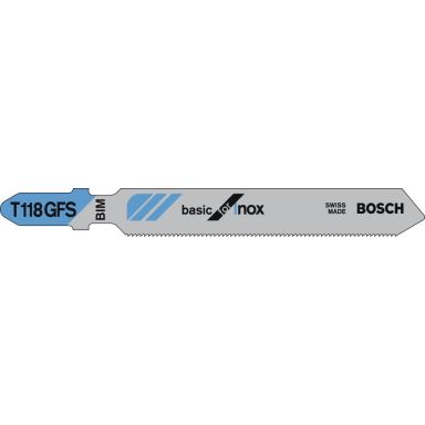 Bosch PRO Stainless Steel T118GFS Sticksågsblad 83 mm, 5-pack