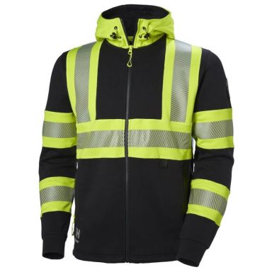 Helly Hansen Workwear ICU 79273-369 Hettegenser varsel, svart/gul