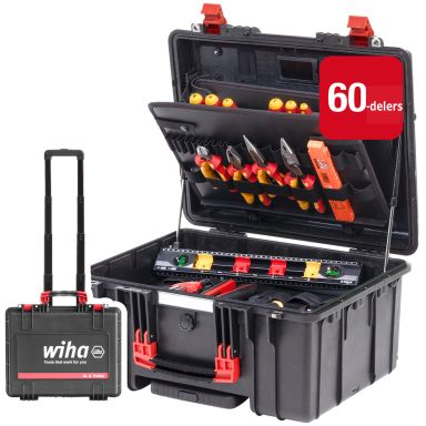 Wiha XL 2 Trolley Verktygsväska 60 delar