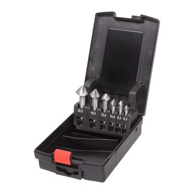 Milwaukee 4932493574 Forsenkersett HSS, 6,3–20,5 mm, 6‑pakning